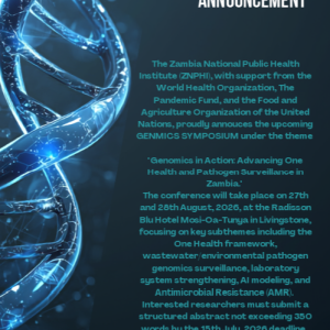 Announcement: The Second Zambia Genomics Symposium