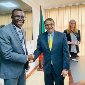 Press Release On The US-CDC High Level Delegation Visit To Zambia National Public Health Institute